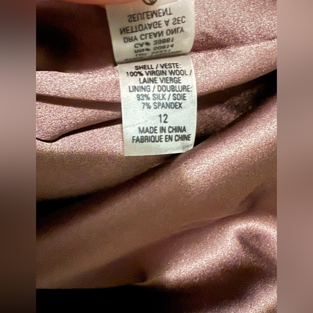 Elie Tahari Brown and Beige Belted Plaid Skirt - Size 12 - NWOT - Picture 9 of 9